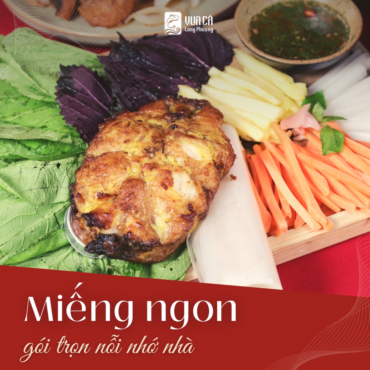 CÁ LĂNG NƯỚNG GIỀNG THƠM NGON NỨC MŨI NHÀ VUA CÁ LONG PHƯỢNG